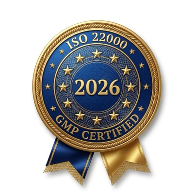 ISO 22000 GMP 2026 Pečeť jakosti